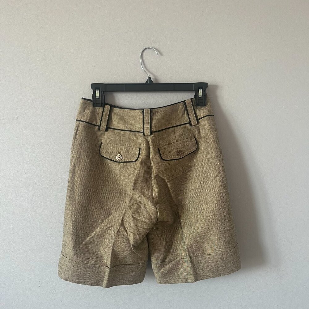 WHBM Linen Blend Suit Shorts - Picture 4 of 7
